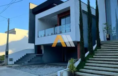 Casa com 3 dormitórios à venda, 220 m² por r$ 1.802.000,00 - condomínio residencial flores - votorantim/sp