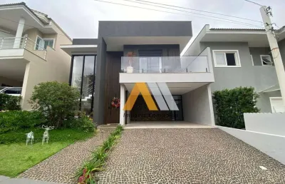 Sobrado com 4 dormitórios à venda, 330 m² por r$ 2.690.000,00 - condomínio sunset - sorocaba/sp