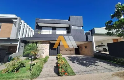 Sobrado com 3 dormitórios à venda, 350 m² por r$ 2.750.000,00 - condomínio chácara ondina - sorocaba/sp