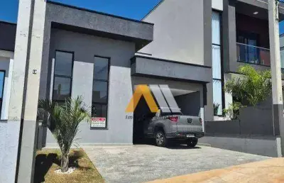 Casa com 3 dormitórios à venda, 134 m² por r$ 870.000,00 - condomínio villagio wanel - sorocaba/sp