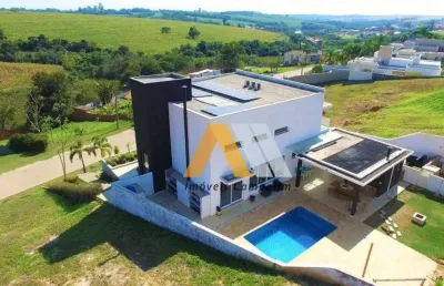 Casa com 3 dormitórios à venda, 376 m² por r$ 1.800.000,00 - condomínio village ipanema - araçoiaba da serra/sp