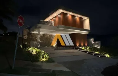 Casa com 4 dormitórios à venda, 405 m² por r$ 4.500.000 - alphaville 3- votorantim/sp