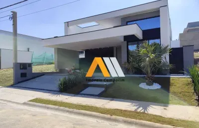 Casa com 3 dormitórios à venda, 181 m² por r$ 1.750.000,00 - condomínio cyrela landscape - votorantim/sp