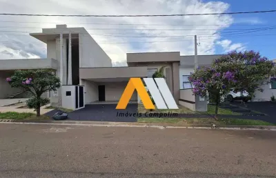 Casa com 3 dormitórios à venda, 154 m² por r$ 950.000,00 - portal ville flamboyant - porto feliz/sp