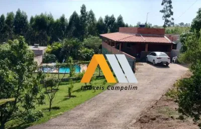 Chácara com 2 dormitórios à venda, 1860 m² por r$ 380.000,00 - arco iris - salto de pirapora/sp