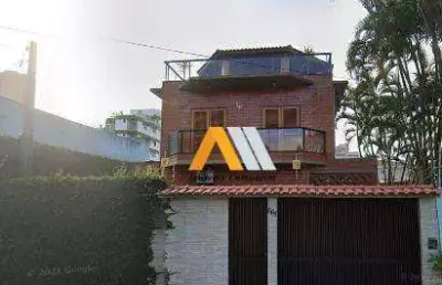 Casa com 7 dormitórios à venda, 320 m² por r$ 1.300.000,00 - jardim três marias - guarujá/sp
