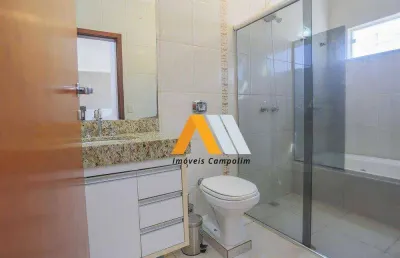 Casa à venda - condomínio villa dos inglezes - 3 suítes, escritório e piscina - 222m² - ac