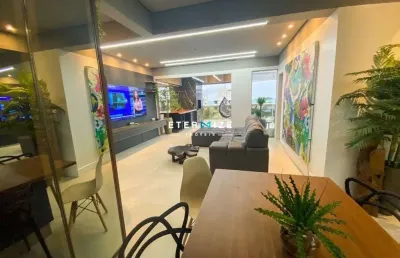 Apartamento com 03 dormitórios e vista para o mar na praia de palmas em gov. celso ramos-sc