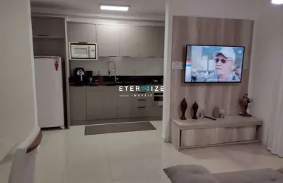 Apartamento 02 dormitórios com suite na praia de palmas em gov. celso ramos-sc