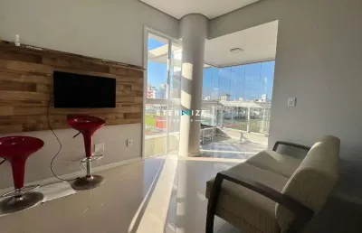 Apartamento 02 suítes na praia de palmas em gov. celso ramos-sc