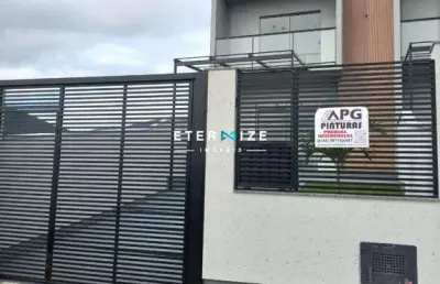 Casa com 02 suítes no bairro areias de baixo em governador celso ramos-sc