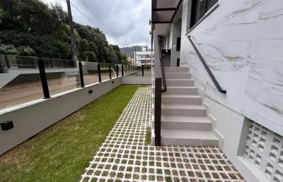 Apartamento garden 02 quartos à venda no home club residencial oásis do atlântico na praia de palmas em governador celso ramos - santa catarina.