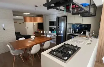 Apartamento 03 dormitórios sendo 02 suítes na praia de palmas em gov. celso ramos-sc