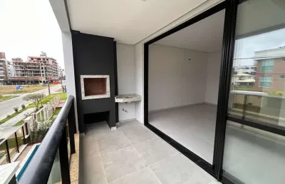 Apartamento 02 suítes próximo ao mar no la linda residence na praia de palmas em governador celso ramos - santa catarina.