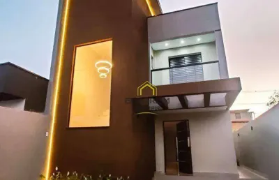 Sobrado à venda, 142 m² por r$ 710.000,00 - est santa maria do portão - atibaia/sp