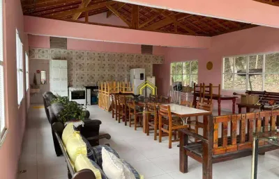 Chácara com 3 dormitórios à venda, 10000 m² por r$ 850.000,00 - granja urupês - arujá/sp