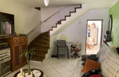 Sobrado com 2 dormitórios à venda, 137 m² por r$ 720.000,00 - vila das bandeiras - guarulhos/sp