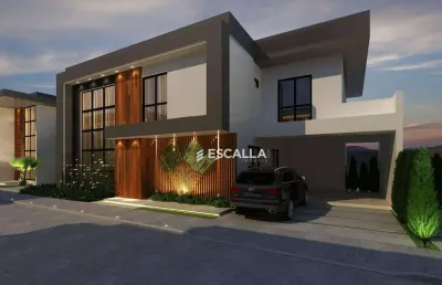 Casa em condomínio fechado com 3 quartos à venda na Rua Harry Monich, América, Joinville