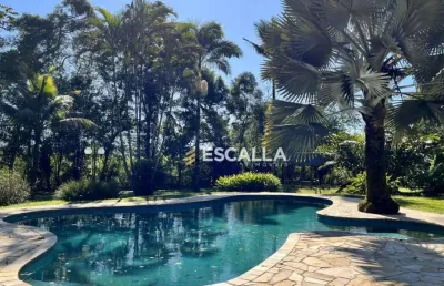Chácara com 4 dormitórios à venda, 109000 m²  com piscina em pirabeiraba