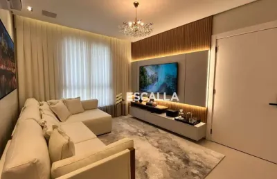 Edifício schaffhausen , apartamento decorado , no bairro américa em joinville
