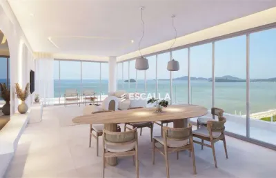 Incrivel apartamento, 3 suítes, com vista mar em baln piçarras