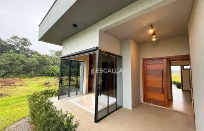 Chácara de alto padrão à venda no vila nova – joinville | 3 dormitórios, 312m² construídos em meio à natureza