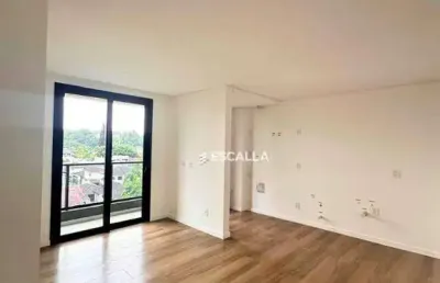 Apartamento com  1 ampla suíte com closet no bairro anita garibaldi