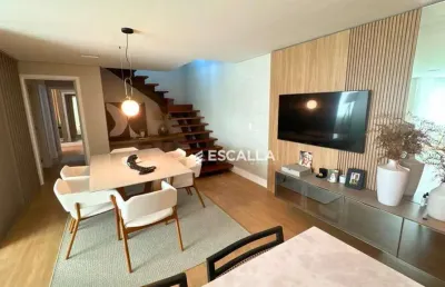 Incrivel cobertura duplex mobiliada, a venda no bucarein!