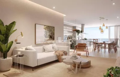 Apartamento à venda no home club rhodes – balneário piçarras | vista para o mar e para o pôr do sol na natureza