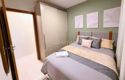 Apartamento mobiliado à venda no edifício stelaris – joinville/sc
