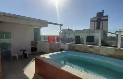 Cobertura com 3 quartos à venda no castelo, belo horizonte  por r$ 700.000