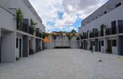 Sobrado novo em condomínio - lauzane paulista, 100 m² - 2 dormitórios, 1 vaga , com espaço gourmet