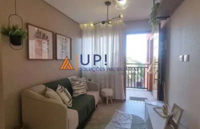 Apartamento vila nivi - 44 m² - 2 dormitórios, sacada , 1 vaga