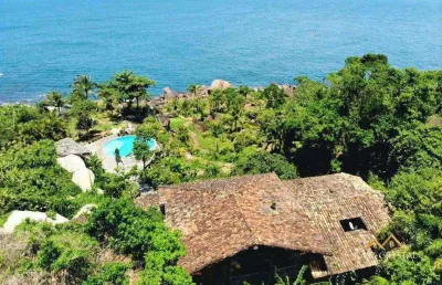 Casa à venda, 900 m² por r$ 12.000.000,00 - ilha bela - ilhabela/sp