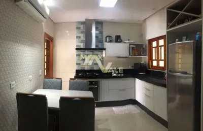 Casa com 3 dormitórios à venda, 80 m² por r$ 615.000 - villa branca - jacareí/sp