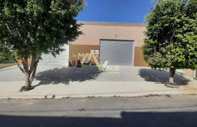 Galpão para alugar, 150 m² por r$ 3.000/mês - jardim novo amanhecer - jacareí/sp