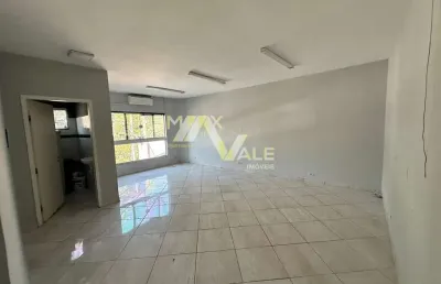 Sala para alugar, 117 m² por r$ 1.700/mês - villa branca - jacareí/sp