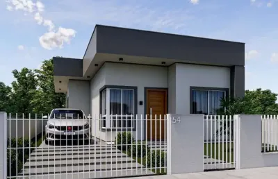 Casa para venda em palhoça, bela vista, 3 dormitórios, 1 suíte, 2 banheiros, 2 vagas