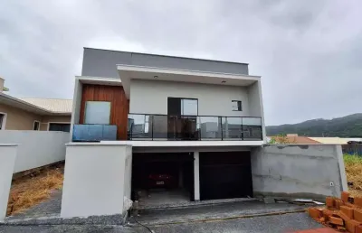 Casa para venda em palhoça, bela vista, 3 suítes, 4 banheiros, 2 vagas