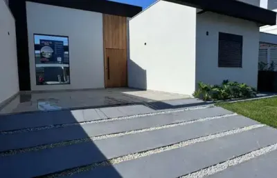 Casa para venda em palhoça, caminho novo, 3 dormitórios, 1 suíte, 2 banheiros, 2 vagas