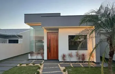Casa para venda em palhoça, guarda do cubatão, 3 dormitórios, 1 banheiro, 4 vagas