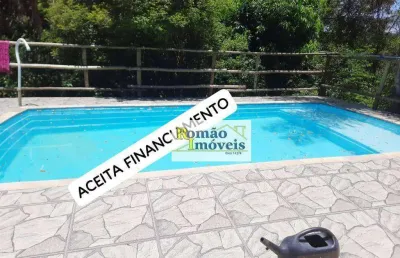 Chácara com piscina e casa 2 dormitórios em mairiporã por r$ 650.000,00