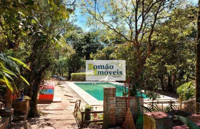 Chácara com lago e piscina à venda, 5506 m² por r$ 1.500.000,00 - roseira - mairiporã/sp