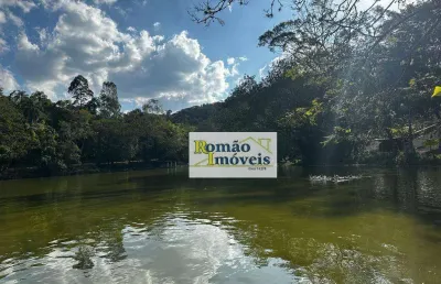 Terreno com vista para o lago no clube de campo de mairiporã