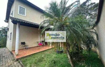 **espaçosa casa com 4 quartos, 2 suítes e 8 vagas em mairiporã!**