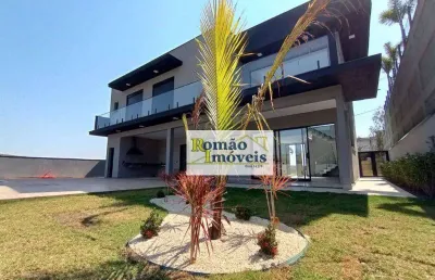 Linda casa de alto padrão em condomínio exclusivo em atibaia**