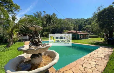 Sítio com 3 dormitórios à venda, 100000 m² por r$ 1.200.000 - mascate - nazaré paulista/sp