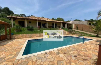 Chácara com 5 dormitórios à venda, 1500 m² por r$ 980.000 - chacara fernao dias - atibaia/sp