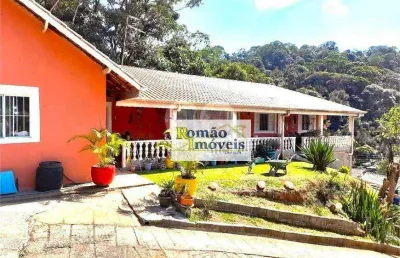 Chácara com 3 dormitórios à venda, 949 m² por r$ 400.000,00 - cantareira - mairiporã/sp