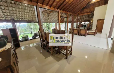 Chácara com 4 dormitórios à venda, 1216 m² por r$ 1.300.000,00 - recanto do lago - mairiporã/sp